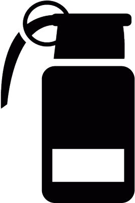 Grenade Vector - Granat Vector (400x400), Png Download