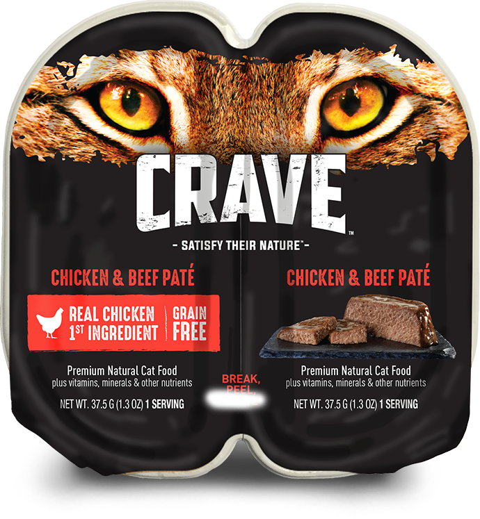 Hero Header Desktop - Crave Cat Food (690x747), Png Download