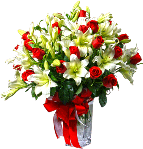 Envio De Flores A Domicilio - Floreros De Flores (500x522), Png Download
