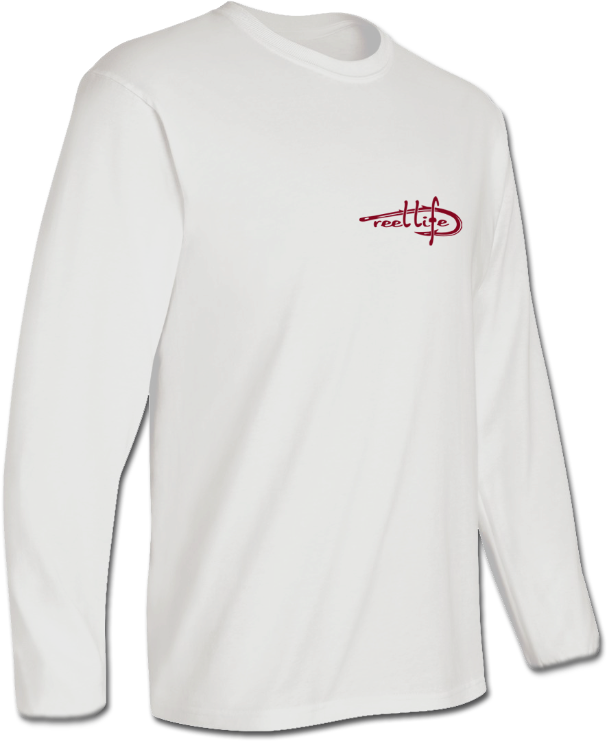 Men's Waterman Usa Flag Red Snapper Performance Long - Shirt (1000x1250), Png Download