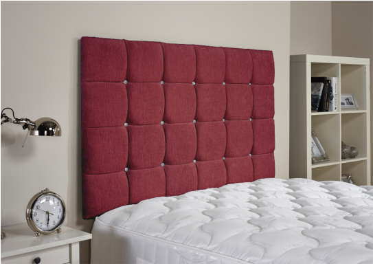 Valufurniture Jubilee Chenille Fabric Headboard - Pink (542x542), Png Download