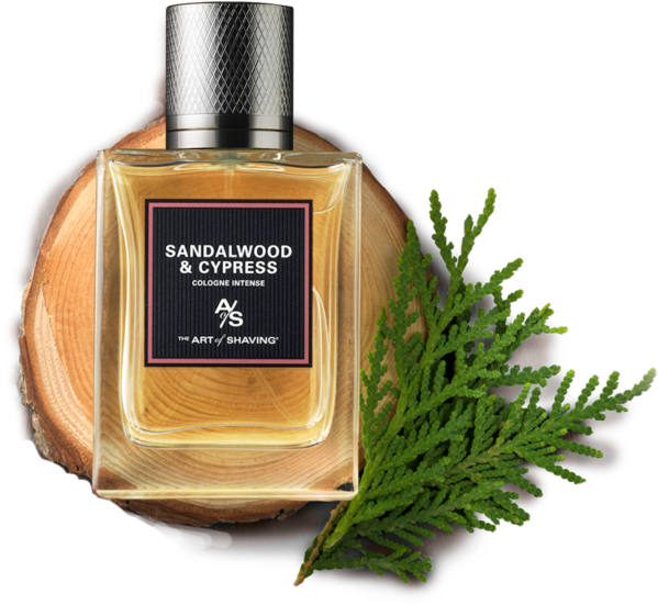 New Perfume Review The Art Of Shaving Sandalwood & - Art Of Shaving Eau De Toilette - Sandalwood & Cyprus (600x560), Png Download