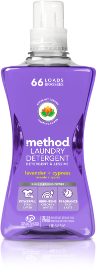 Detergent Pour 66 Loads - Method Concentrated Laundry Detergent (322x558), Png Download