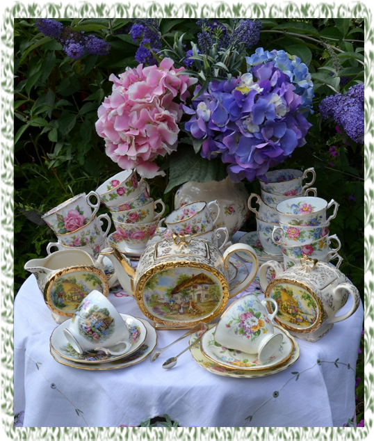 Browse Our Vintage China Gallery - Floribunda (600x700), Png Download