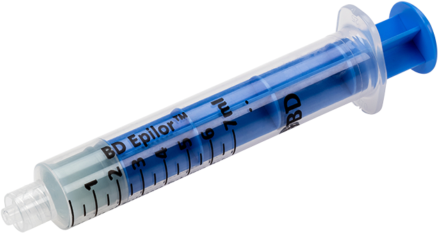 Syringe Needle Png Photo - Loss Of Resistance Syringe Luer Lock (748x400), Png Download