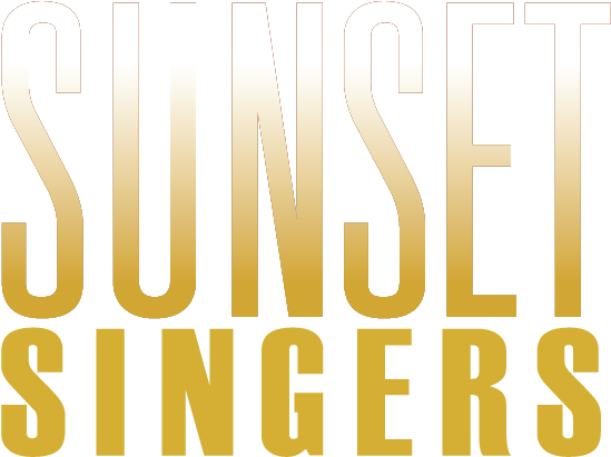 Sunset Singers Logo On Red 01 - Ungu 1000 Kisah Satu Hati (792x612), Png Download