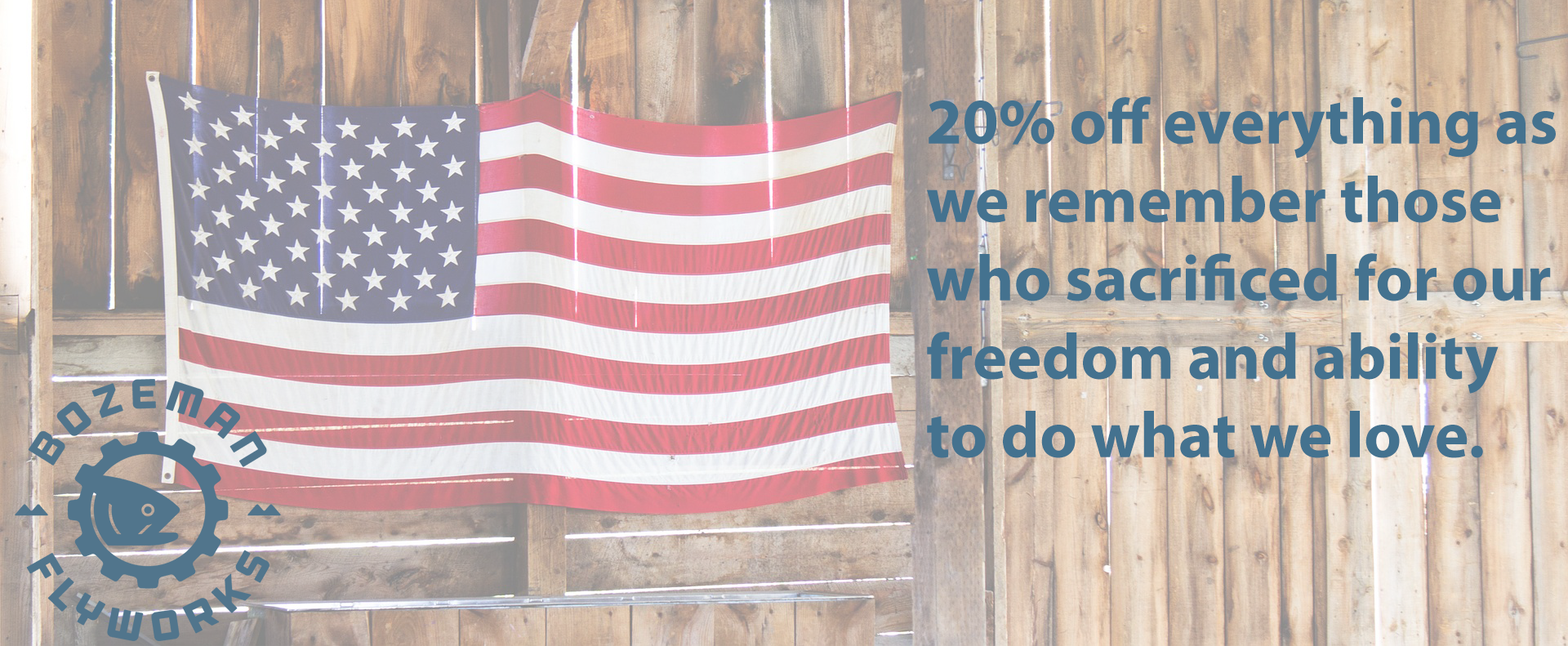 Memorial Day Sale - 4th Of July Country (1920x791), Png Download