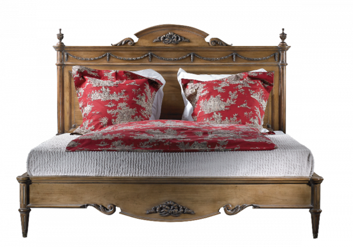 Bed Varennes - Louis Xvi Style (700x489), Png Download