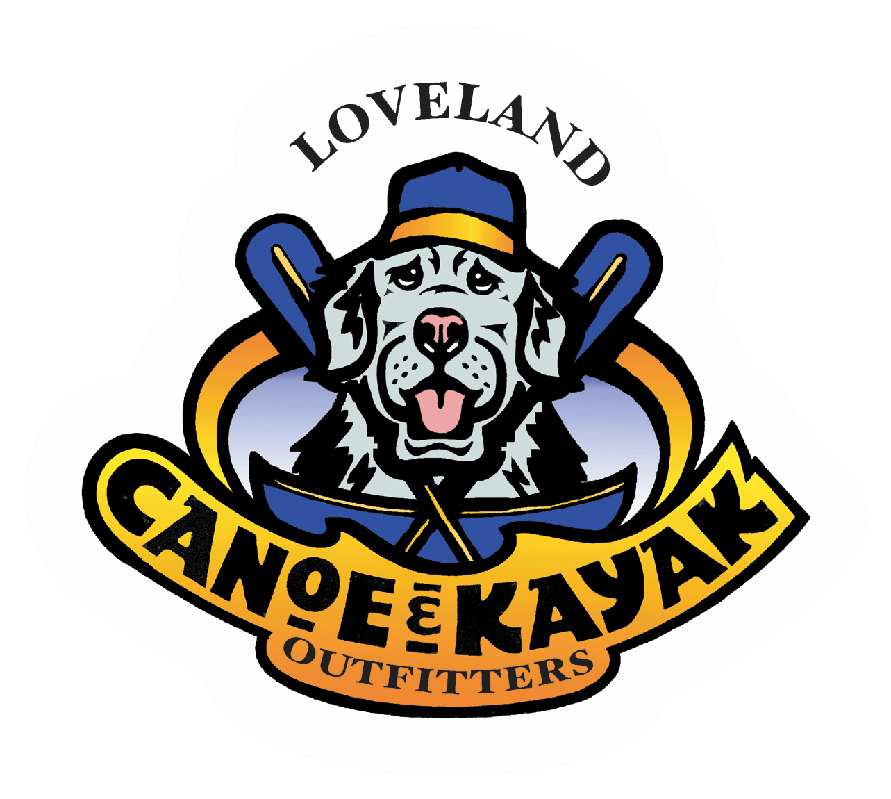 Loveland Canoe And Kayak (1329x1165), Png Download