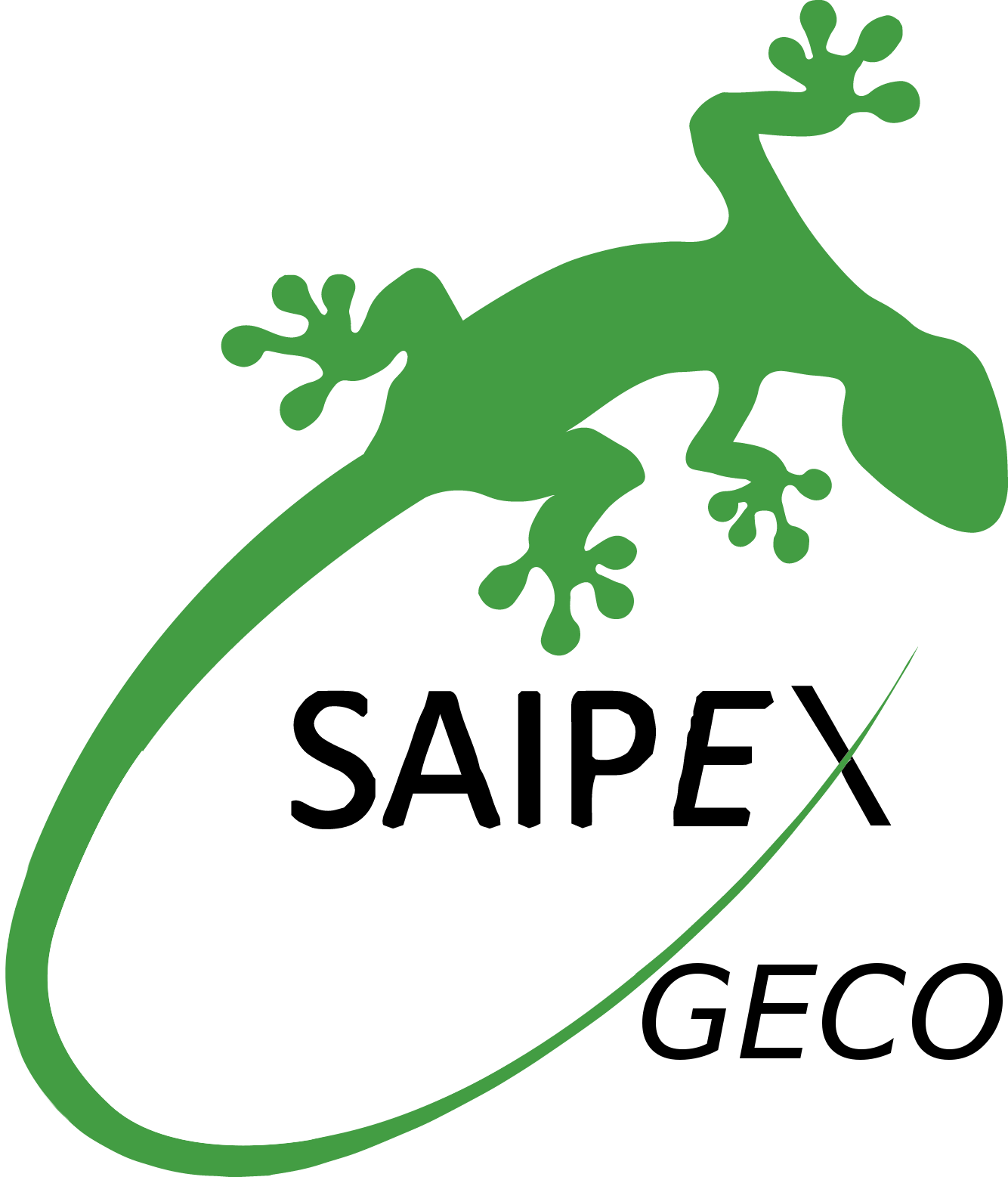Green Gecko Lizard Vector Clipart Image - Marchand De Passées (le) - Mass Market (1334x1557), Png Download