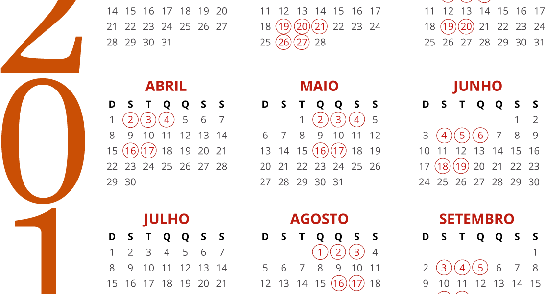 Calendário Das Sessões - 2019 Federal Holiday Calendar (1200x600), Png Download