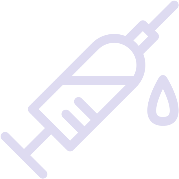 Karen Cureton Syringe Lavender - Injection (1000x1000), Png Download