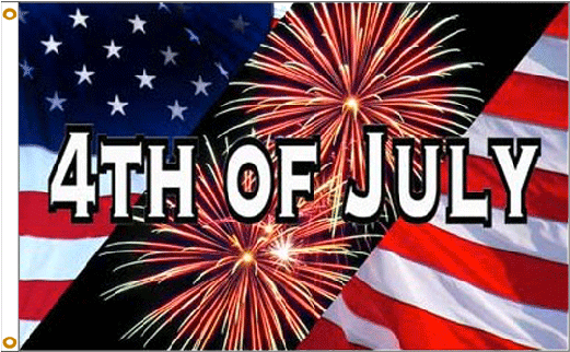 Independence Day Flag - Canada Usa 4th Of July (520x416), Png Download