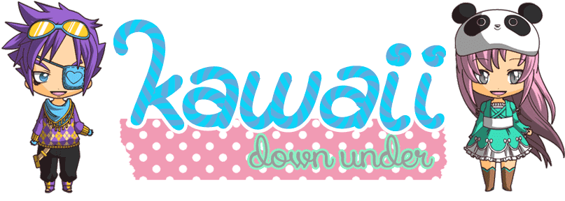 Kawaii Down Under - Polka Dot (851x300), Png Download