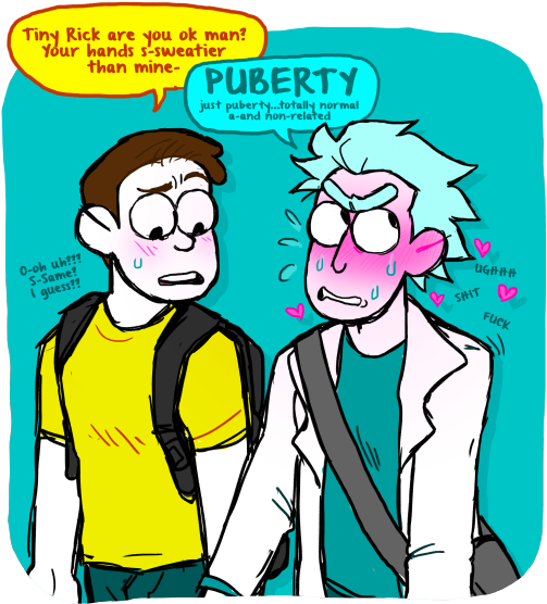 Download C137cest Part 2 Tiny Rick X Morty Tiny Rick X Morty Fanart Full Size Png Image Pngkit