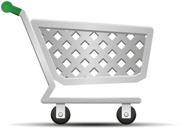 Online Store - Mobile Shopping Cart Transparent (600x431), Png Download