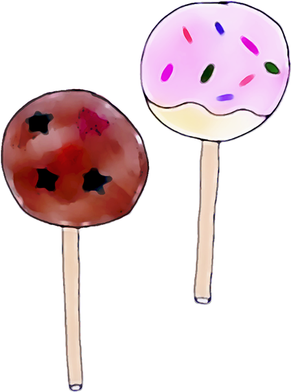 Kawaii Ice Cream & Cake Messages Sticker-9 - Ice Cream Cake (618x618), Png Download