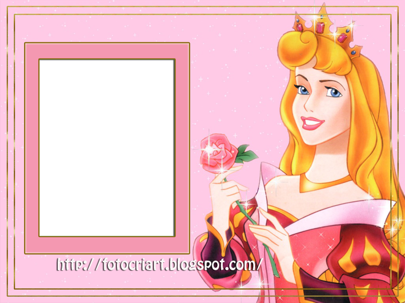 Molduras Da Princesa Aurora - Sleeping Beauty Pink Background (800x600), Png Download