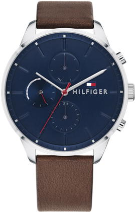 Gents Casual Watch - Tommy Hilfiger Blue Dial Watch (450x450), Png Download