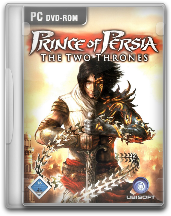 Release - Prince - Of - Persia - 3 - The - Two - Thrones-reloaded - Prince Of Persia The Two Thrones Ps2 Pal (571x720), Png Download