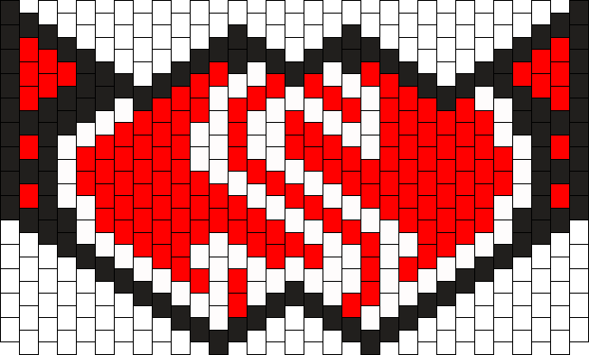 Strangemusic Bead Pattern Kandi Patterns, Beading Patterns - Borgore (652x393), Png Download