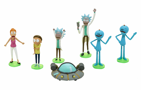 1 Of - Rick And Morty (600x600), Png Download