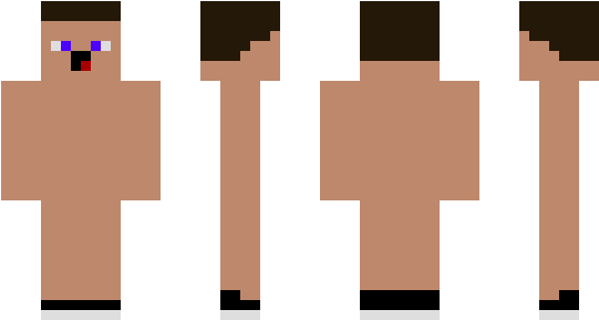 Minecraft Skin Grainy - Lolitsalex Skin (600x348), Png Download