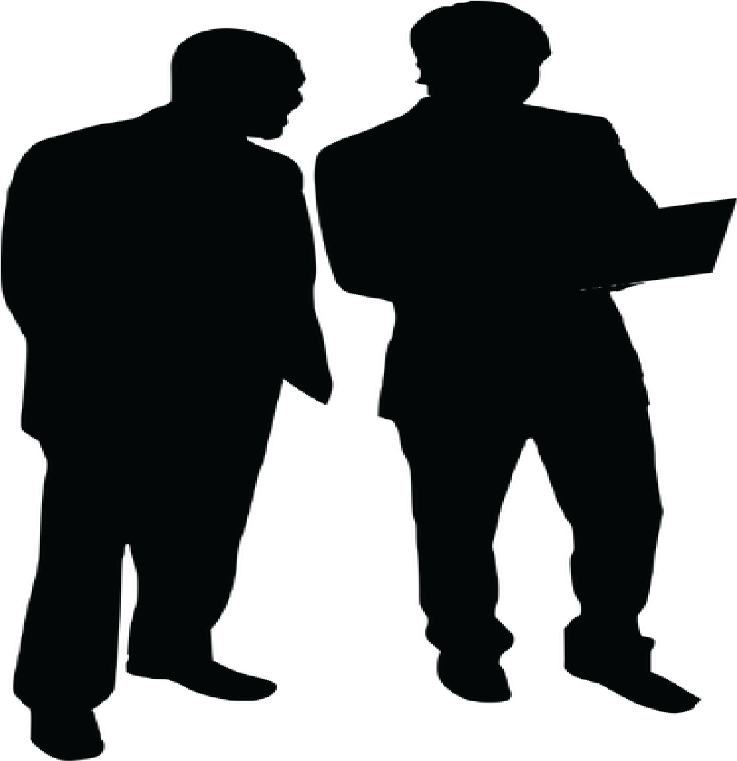 Project/construction Management - Silhouette Png Debout (1067x1067), Png Download