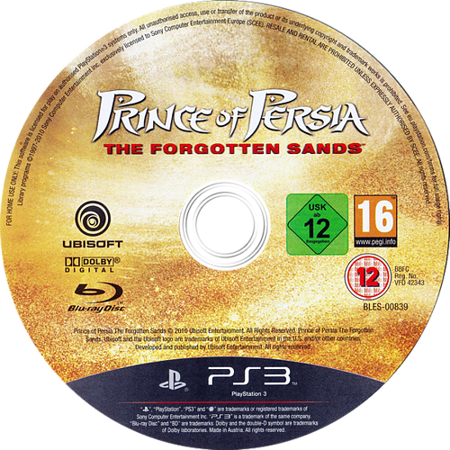 Prince Of Persia The Forgotten (500x500), Png Download