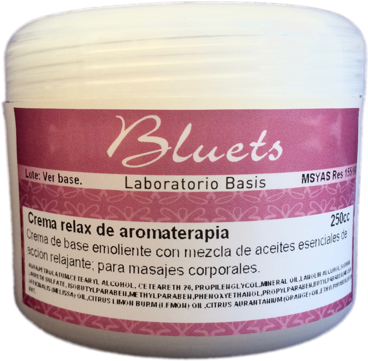 Crema Relax Aromaterapia - Cosmetics (1472x1104), Png Download