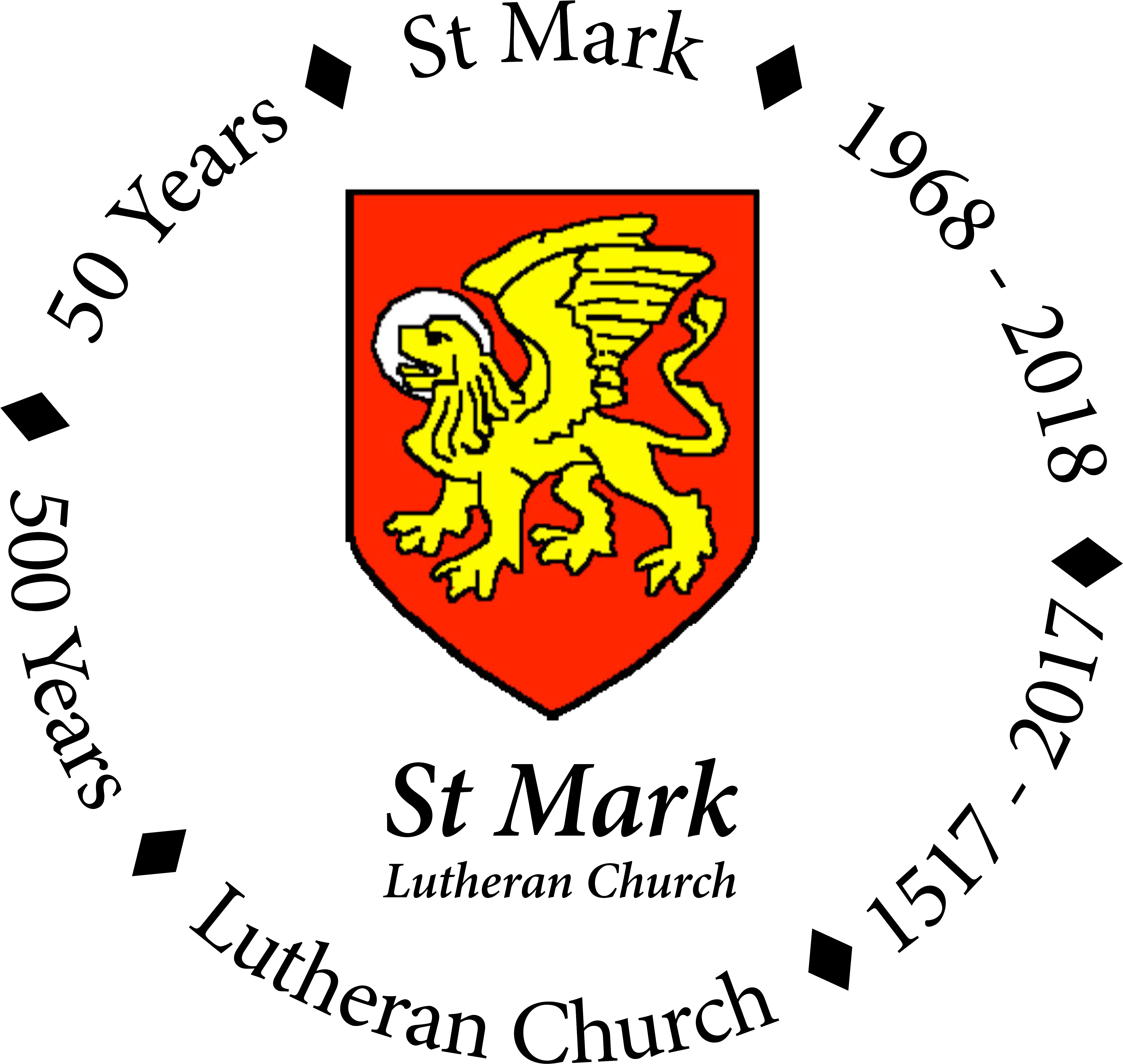 Smlc 50 Anniversary Logo - Crest (5405x5115), Png Download