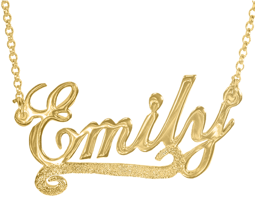 Usa Name Necklace , Custom Jewelry , Name Necklace - Necklace (500x500), Png Download