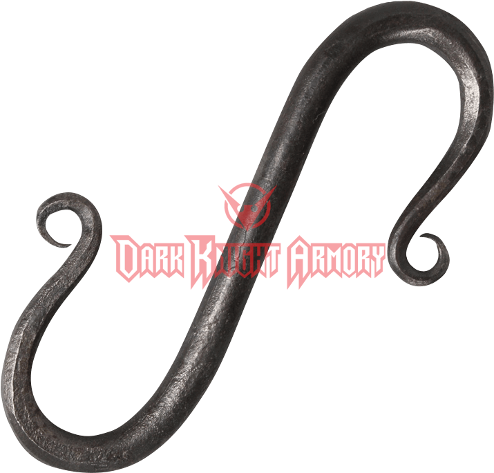 Gudrun Wrought Iron Hook - Brule La Gomme Pas Ton Ame (714x714), Png Download