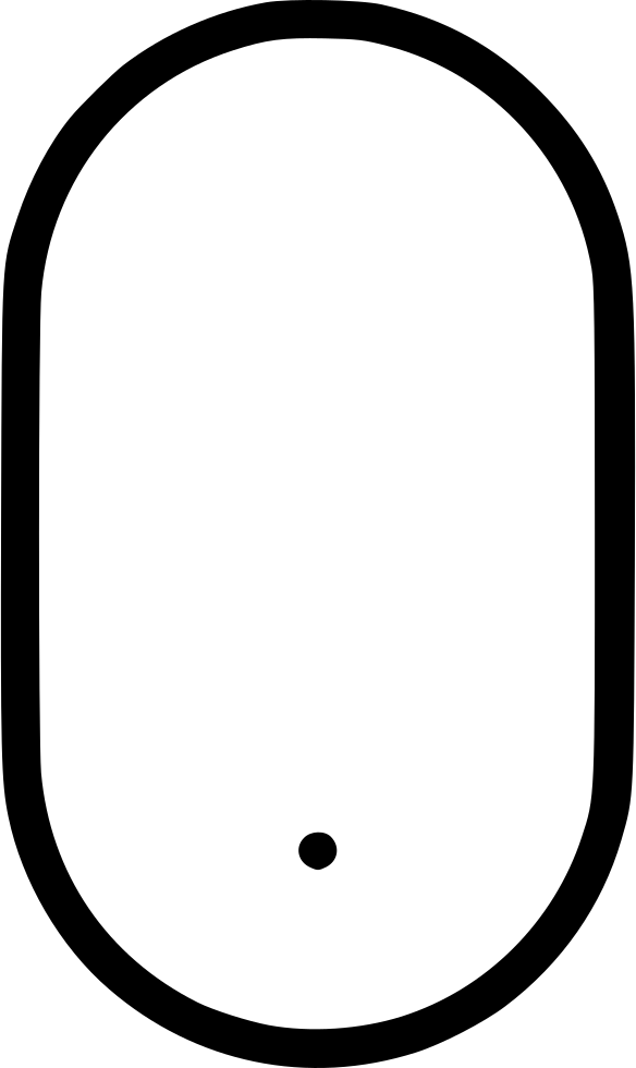 Apple Mouse Wireless Hardware - Circle (584x980), Png Download