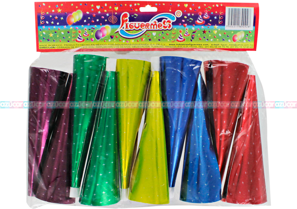 Globos, Fiesta Y Color Corneta Lisa Metalica Chica - Candle (1000x1000), Png Download