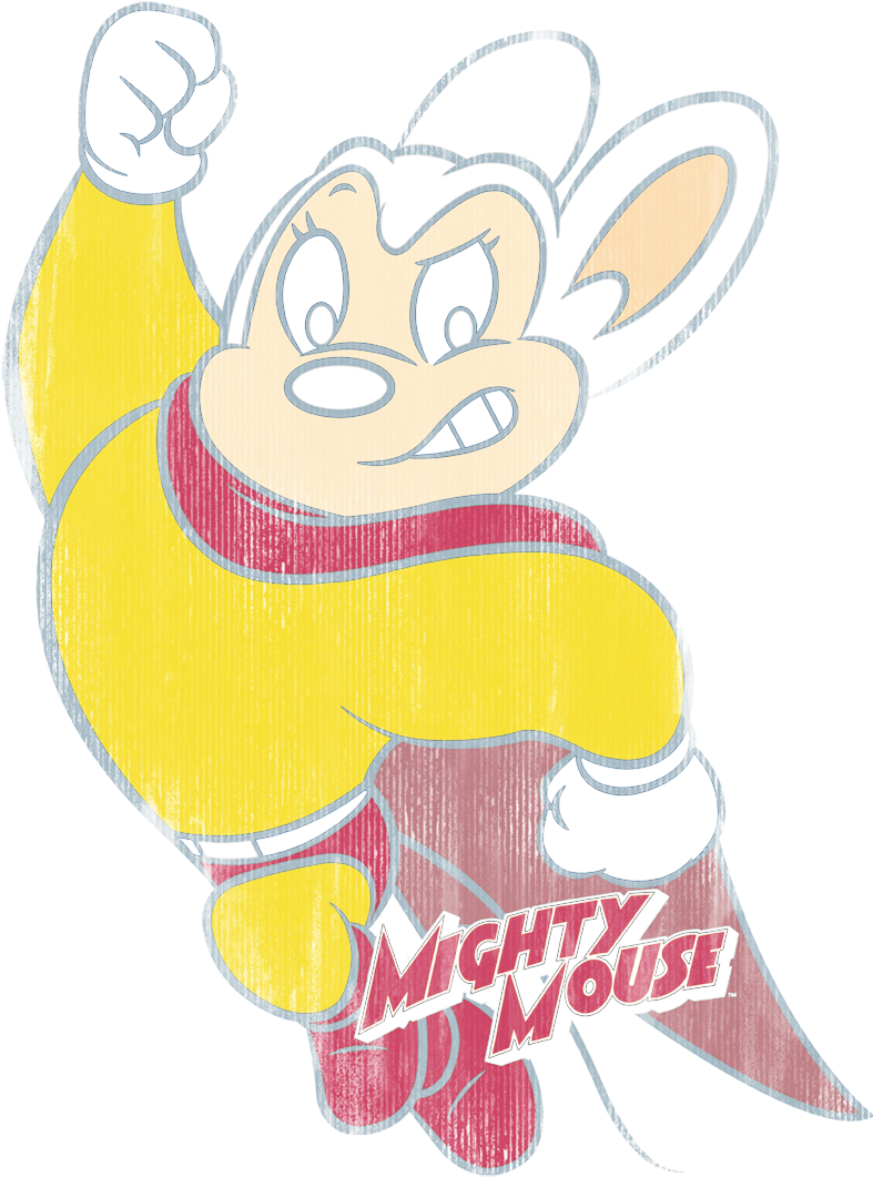 Mighty Mouse Classic Hero Youth Hoodie - Hoodie (864x1080), Png Download