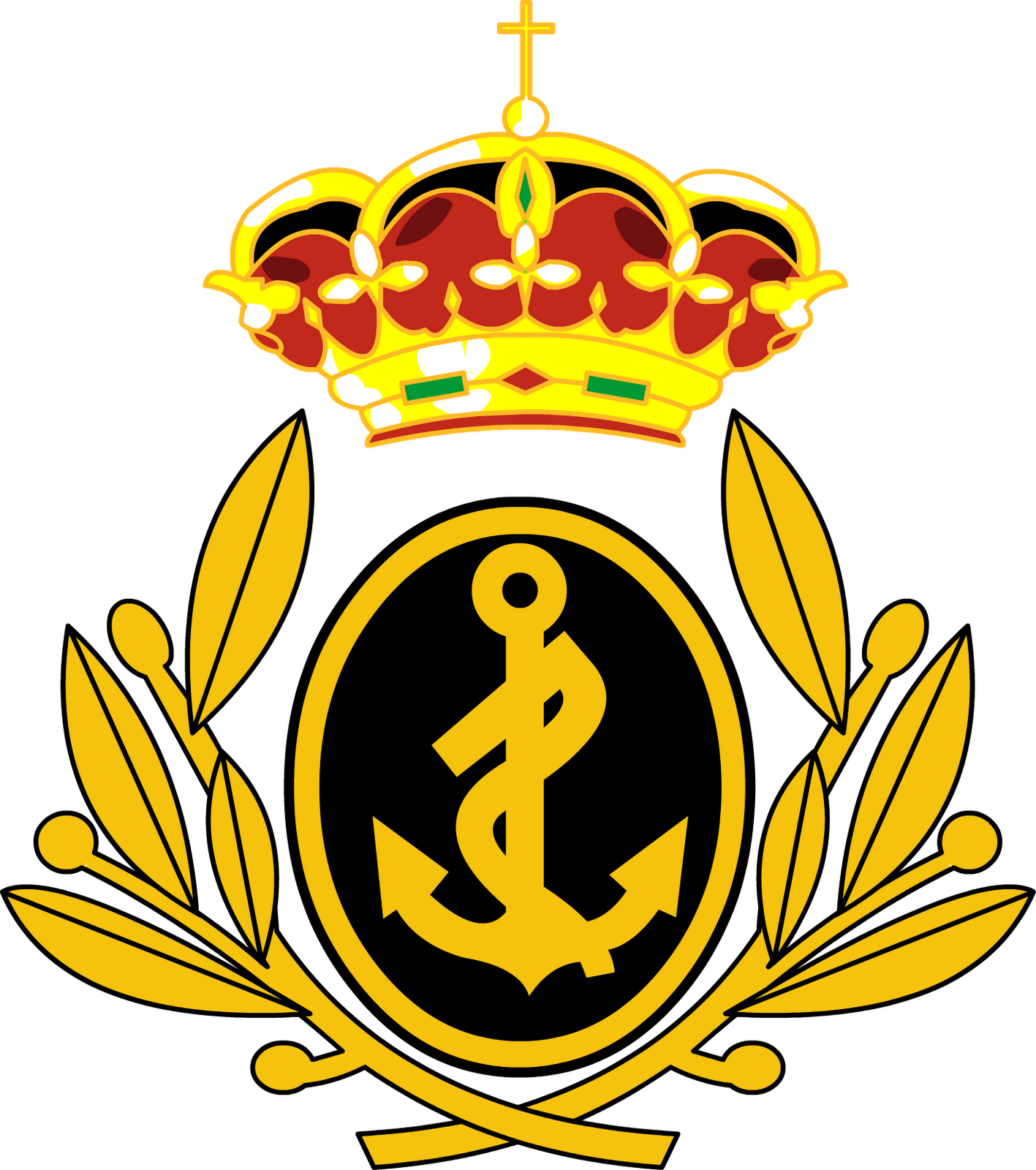 Banda De Cc Y Tt De Las Tres Caídas - Escudo Banda Tres Caidas Triana (1417x1600), Png Download