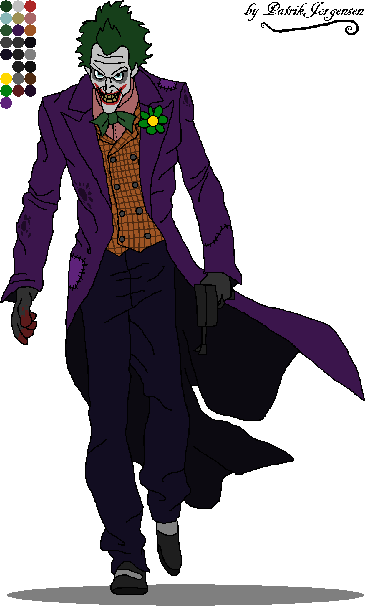 Joker - Joker Earth One (1240x2056), Png Download