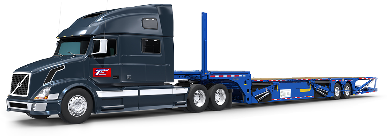 Camiones - Convertible Trailer (1317x468), Png Download