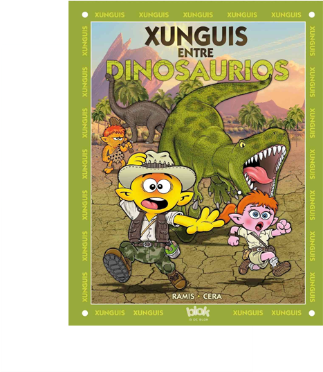 Xunguis Entre Dinosaurios, La Aventura Más Prehistórica - Xunguis 28. Dinosaurios Y Xunguis [book] (620x620), Png Download