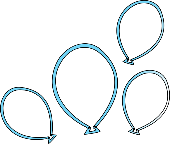 Ballons Png (581x492), Png Download