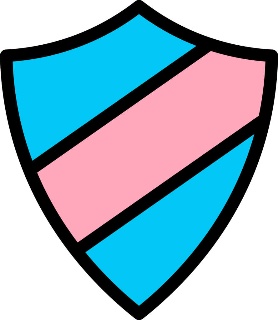 Emblem Icon Light Blue-pink - Wikipedia (889x1024), Png Download