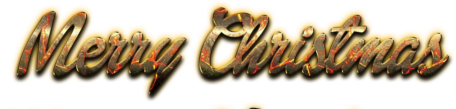 Merry Christmas Word Art Png Image - Art (1691x372), Png Download