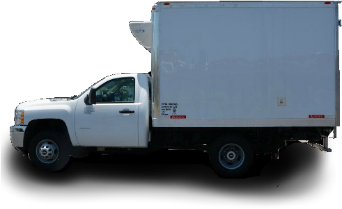 Camion-400 - Chevrolet 3500 Con Caja Refrigerada (500x500), Png Download