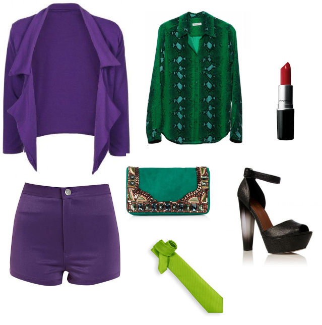 A Fashionable Take On The Joker - Joker (650x650), Png Download