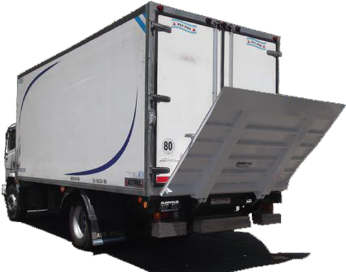 Plataforma Para Camión 1500/2000 Kg - Plataforma Hidraulica Para Camiones (580x400), Png Download