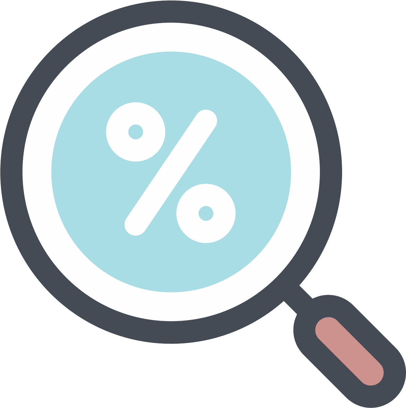 Buscador De Descuento Icon - Icon (1600x1600), Png Download