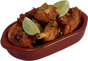 Frango A Passarinho - Lemon (350x350), Png Download