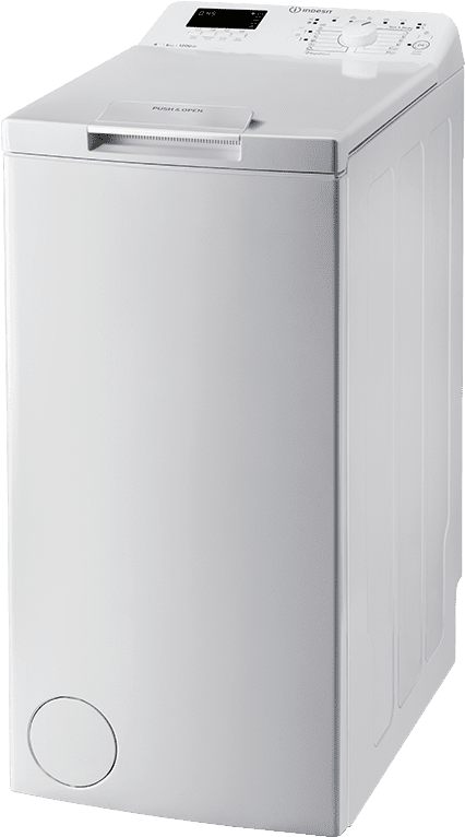 Indesit Btw D61253 Lavadora Blanca C - Masina De Spalat Indesit Verticala (830x1064), Png Download