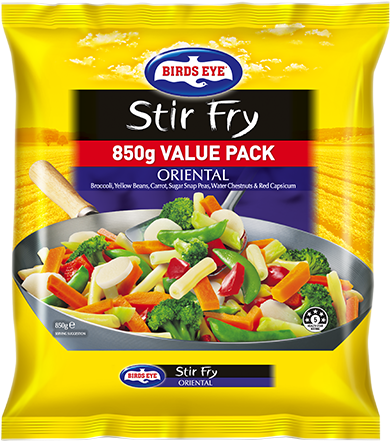 Oriental Value Pack 850g - Birds Eye Oriental Stir Fry Mix (560x460), Png Download